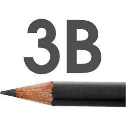 Art Design Tegneblyanter, diam. 6,9 mm, 3B, mine 1,8 mm, 12 stk./ 1 pk.