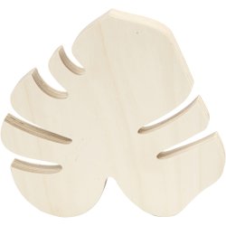 Blad, H: 19 cm, B: 20 cm, 1 stk.