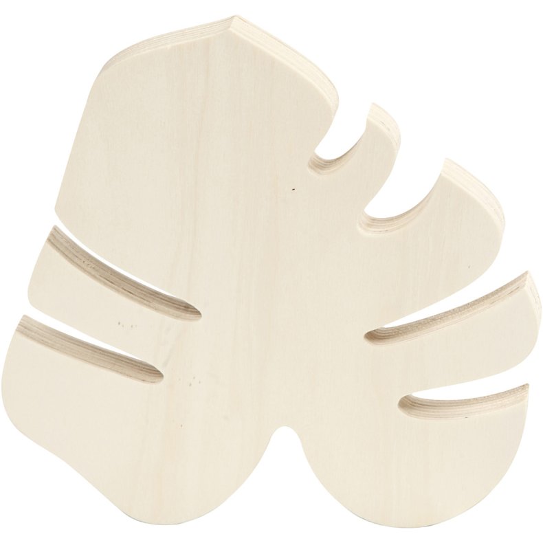 Blad, H: 19 cm, B: 20 cm, 1 stk.