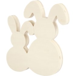 Harer , H: 17 cm, B: 16 cm, tykkelse 2 cm, 1 s&aelig;t