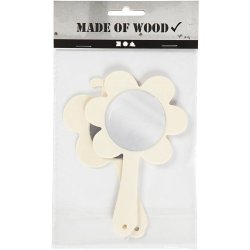 H&aring;ndspejle, H: 13,9 cm, B: 9 cm, 2 stk./ 1 pk.