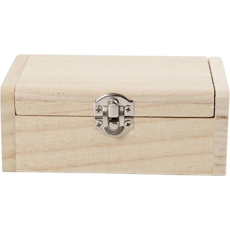 Smykke&aelig;ske, H: 4.5 cm, L: 11.5 cm, B: 7,5 cm, 1 stk.