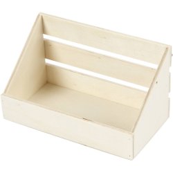 Hylde, H: 7,5 cm, L: 13,3 cm, B: 7,5 cm, 1 stk.