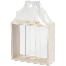 Reagensglasholder, H: 10+15 cm, D: 4 cm, B: 10,5 cm, 1 stk.