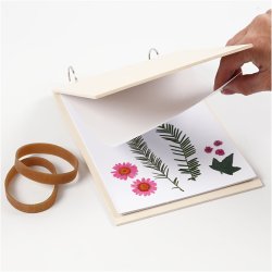 Blomsterpresser, D: 1 cm, L: 21 cm, B: 14,8 cm, 1 stk.