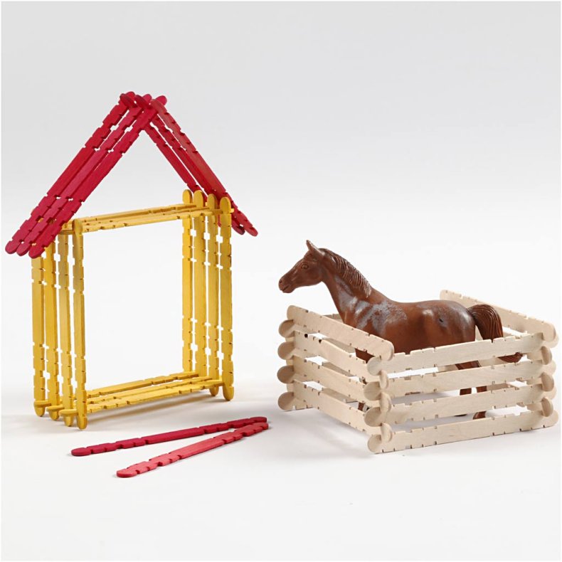 Konstruktionspinde, L: 11,4 cm, B: 10 mm, 1000 stk./ 1 pk.