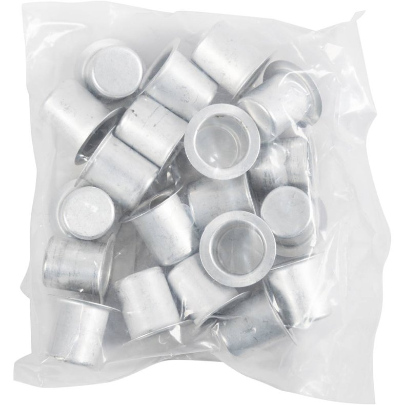 Lysmanchetter, H: 15 mm, diam. 12 mm, 20 stk./ 1 pk.