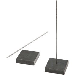 Metalfod, str. 4x4x1 cm, hulstr. 2 mm, 1 stk.