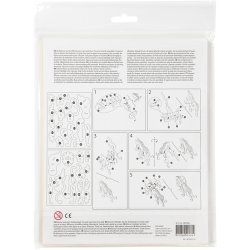 3D konstruktionsfigur, l&oslash;ve, str. 18,5x7x7,3, 1 stk.