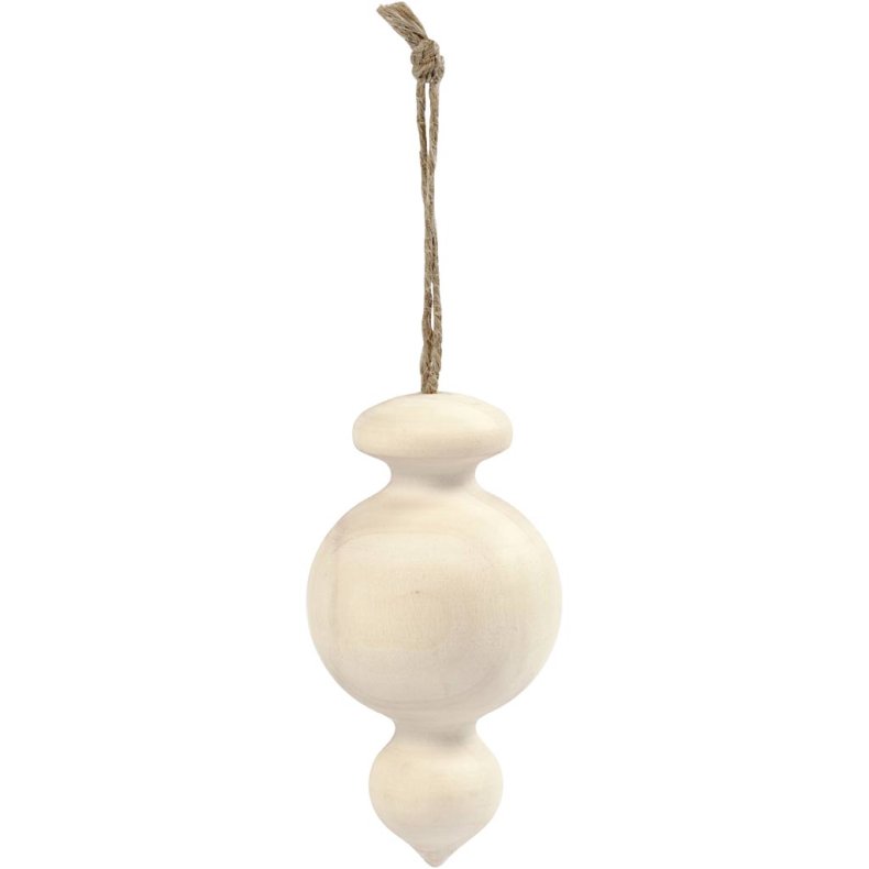 Dr&aring;be, H: 7,5 cm, diam. 4 cm, 1 stk.