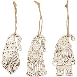 N&aelig;senisse, H: 8 cm, B: 4 cm, 6 stk./ 1 pk.