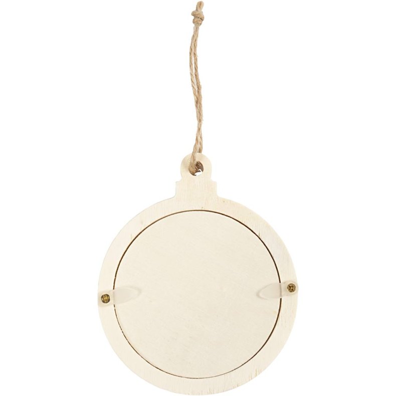 Rammeoph&aelig;ng, D: 0,5 cm, diam. 8 cm, 3 stk./ 1 pk.