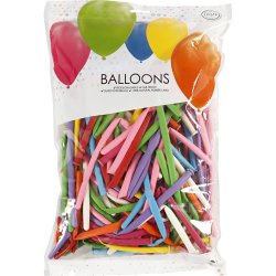 Balloner, aflange, L: 152 cm, 100 stk./ 1 pk.
