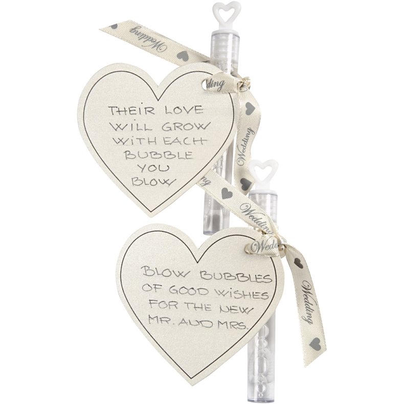 S&aelig;bebobler, L: 10 cm, 4,5 ml, 6 stk./ 1 pk.