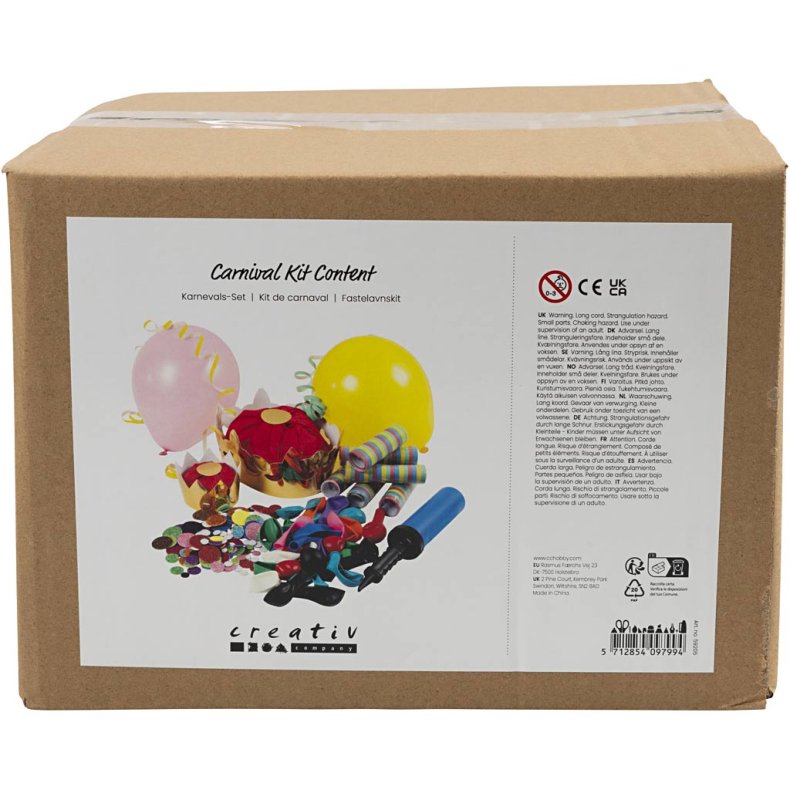 Fastelavnskit, 1 s&aelig;t