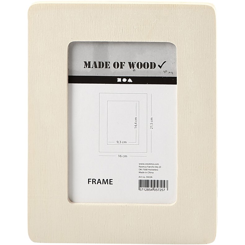 Ramme, str. 16x21,5x0,8 cm, 3 stk./ 1 pk.