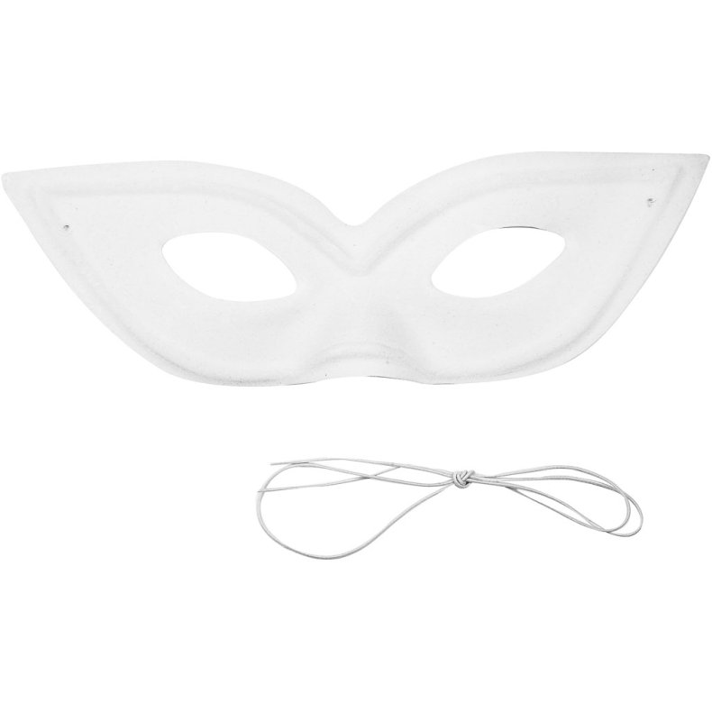 Maske, H: 7 cm, B: 20 cm, 1 stk.