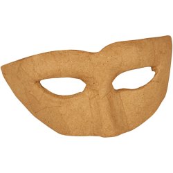 Zorro maske, H: 8 cm, B: 21 cm, 1 stk.