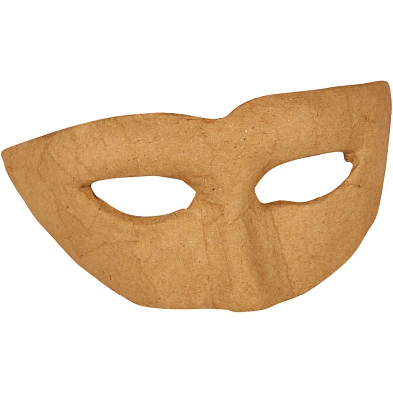 Zorro maske, H: 8 cm, B: 21 cm, 1 stk.