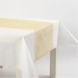 Bordl&oslash;ber, B: 30 cm, guld, 10 m/ 1 rl.