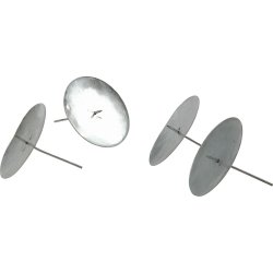 Lysholder, H: 6 cm, diam. 7 cm, 4 stk./ 1 pk.