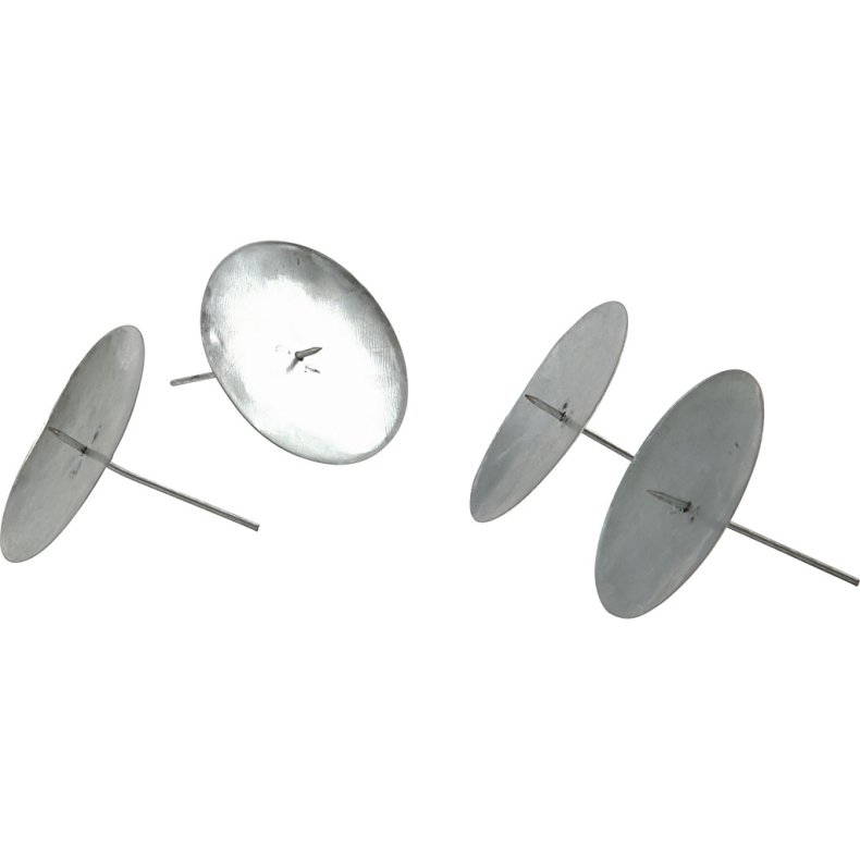 Lysholder, H: 6 cm, diam. 7 cm, 4 stk./ 1 pk.