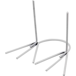 Fuglefødder og Kyllingefødder, H: 5 cm, B: 3,5 cm, hvid, 20 par/ 1 pk.