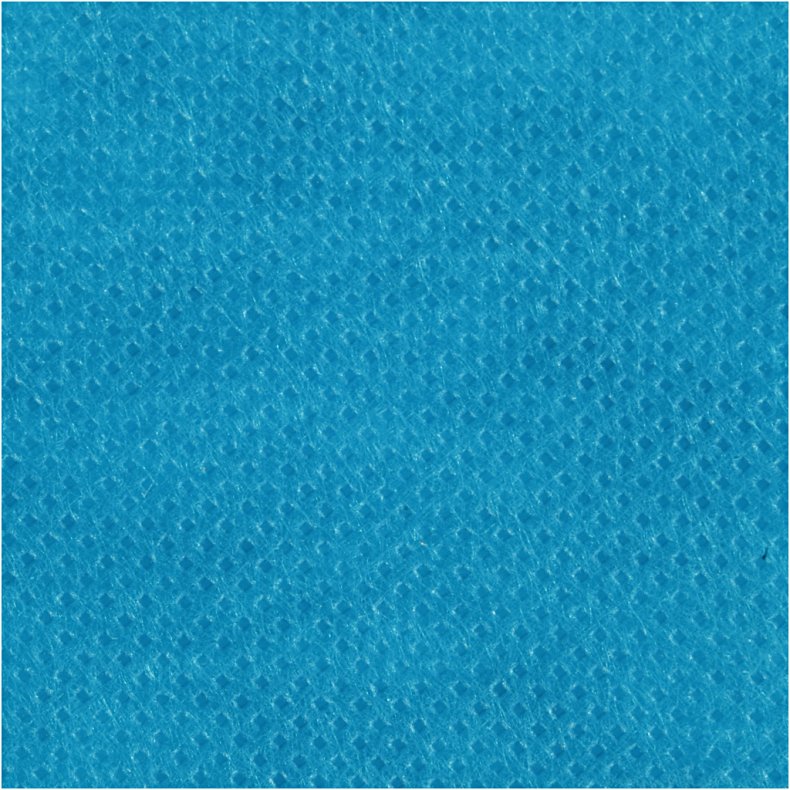 Dug af Imiteret Stof, B: 125 cm, 70 g, turkis, 10 m/ 1 rl.