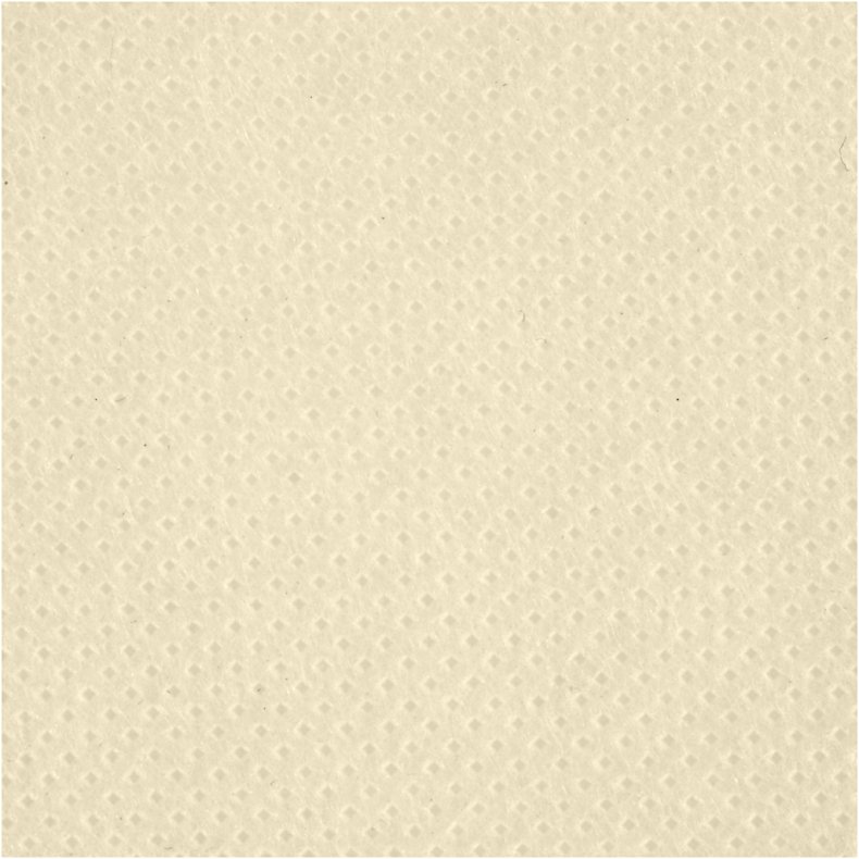 Dug af Imiteret Stof, B: 125 cm, 70 g, creme, 10 m/ 1 rl.