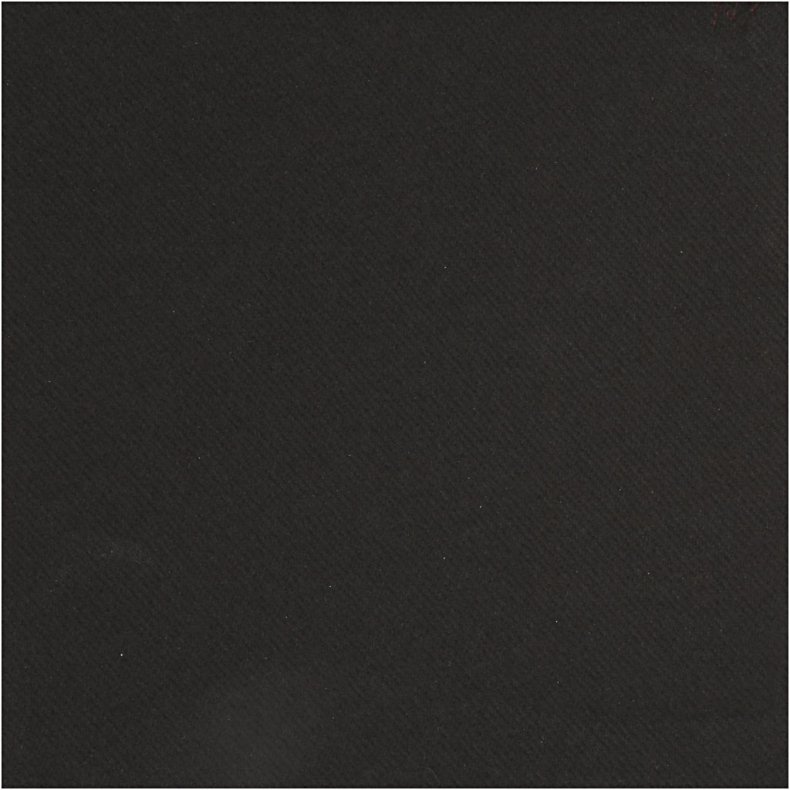 Servietter, str. 40x40 cm, 60 g, sort, 20 stk./ 1 pk.