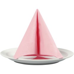 Servietter, str. 33x33 cm, lyser&oslash;d, 20 stk./ 1 pk.