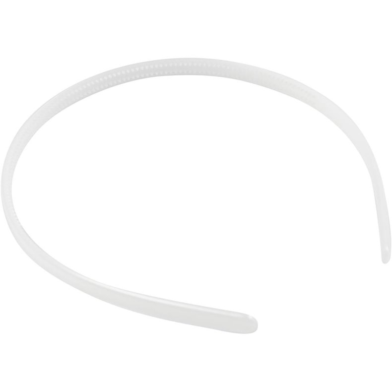 H&aring;rb&oslash;jle , B: 8 mm, hvid, 20 stk./ 1 pk.