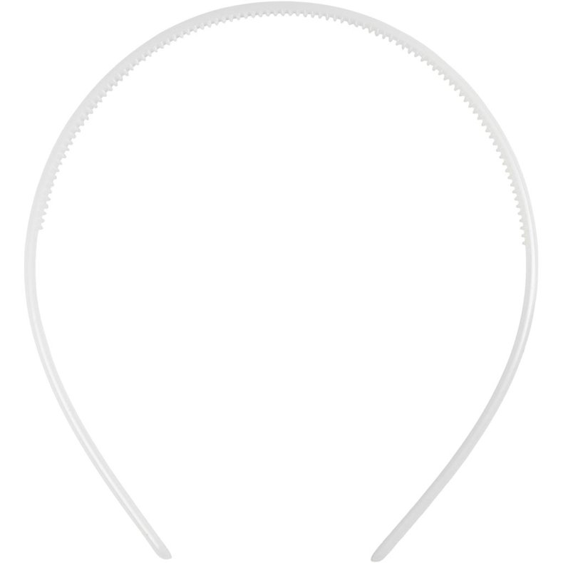 H&aring;rb&oslash;jle , B: 8 mm, hvid, 20 stk./ 1 pk.