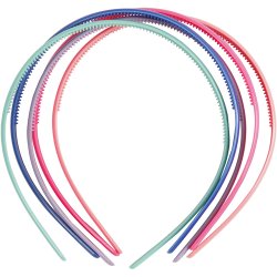 H&aring;rb&oslash;jle , B: 8 mm, ass. farver, 5 stk./ 1 pk.