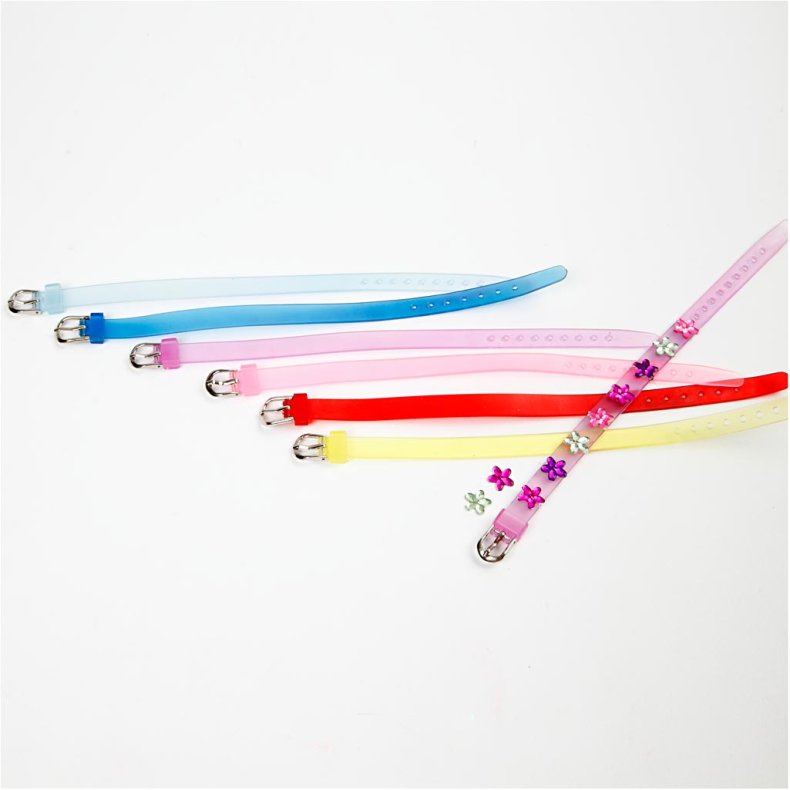 H&aring;rb&oslash;jle , B: 8 mm, ass. farver, 20 stk./ 1 pk.