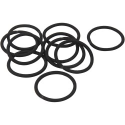 H&aring;relastikker, diam. 45 mm, sort, 10 stk./ 1 pk.