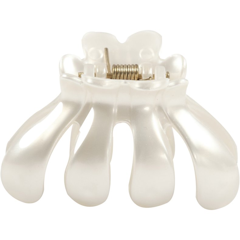 H&aring;rklo, L: 60 mm, B: 38 mm, perlemor, 2 stk./ 1 pk.