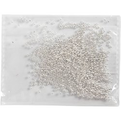 Wireklemmer, diam. 2 mm, s&oslash;lv, 1000 stk./ 1 pk.