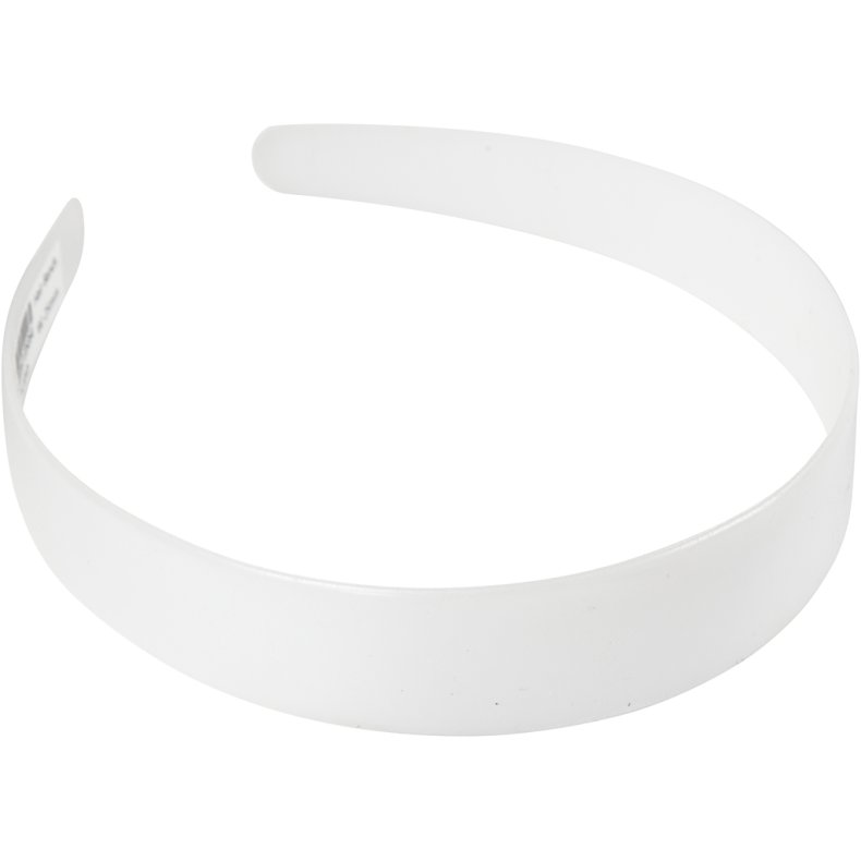 H&aring;rb&oslash;jle, B: 25 mm, hvid, 5 stk./ 1 pk.