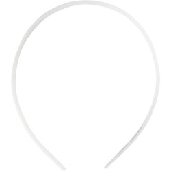 H&aring;rb&oslash;jle, B: 25 mm, hvid, 5 stk./ 1 pk.