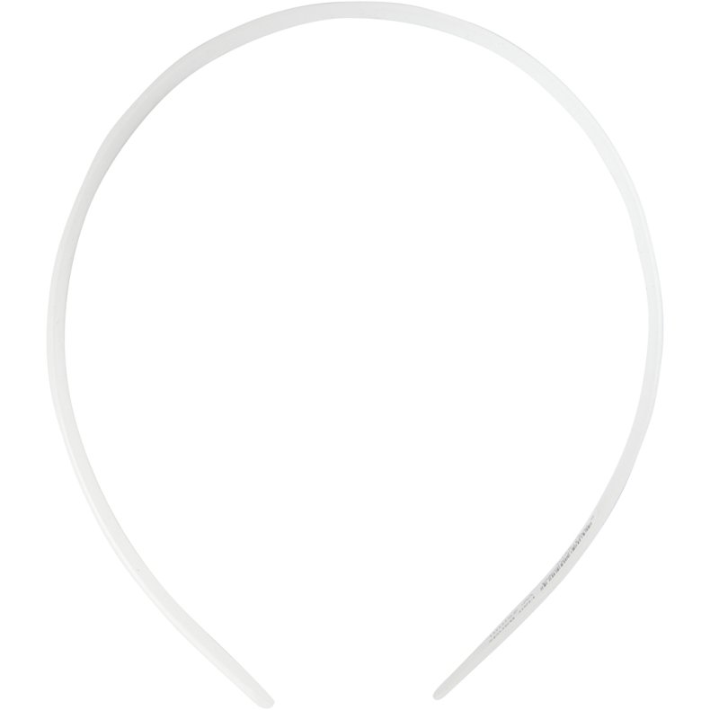 H&aring;rb&oslash;jle, B: 25 mm, hvid, 5 stk./ 1 pk.