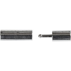 Magnetl&aring;s, str. 3x14 mm, hulstr. 2 mm, fors&oslash;lvet, 40 stk./ 1 pk.