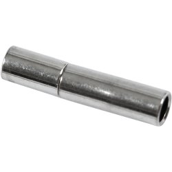 Magnetl&aring;s, str. 3x14 mm, hulstr. 2 mm, fors&oslash;lvet, 40 stk./ 1 pk.