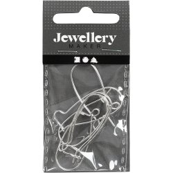 &Oslash;reb&oslash;jle, L: 25 mm, fors&oslash;lvet, 6 stk./ 1 pk.