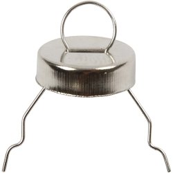 Oph&aelig;ng, diam. 13 mm, hulstr. 5 mm, s&oslash;lv, 25 stk./ 1 pk.