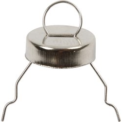 Oph&aelig;ng, diam. 13 mm, hulstr. 5 mm, s&oslash;lv, 25 stk./ 1 pk.