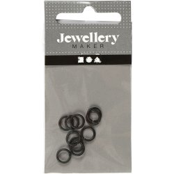 O-ring, str. 7 mm, tykkelse 1 mm, sort, 50 stk./ 1 pk.