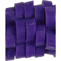 Lerperle, diam. 5-6 mm, hulstr. 2 mm, lilla, 145 stk./ 1 pk.