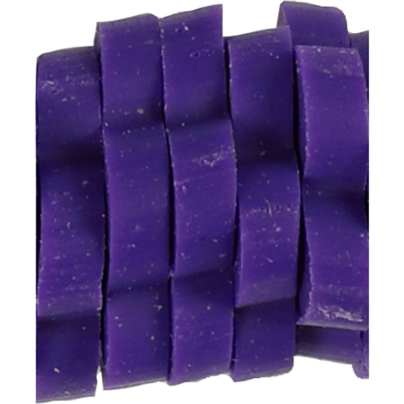 Lerperle, diam. 5-6 mm, hulstr. 2 mm, lilla, 145 stk./ 1 pk.