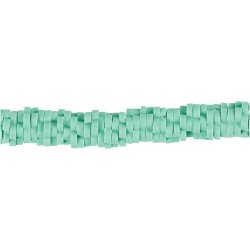 Lerperle, diam. 5-6 mm, hulstr. 2 mm, gr&oslash;n, 145 stk./ 1 pk.